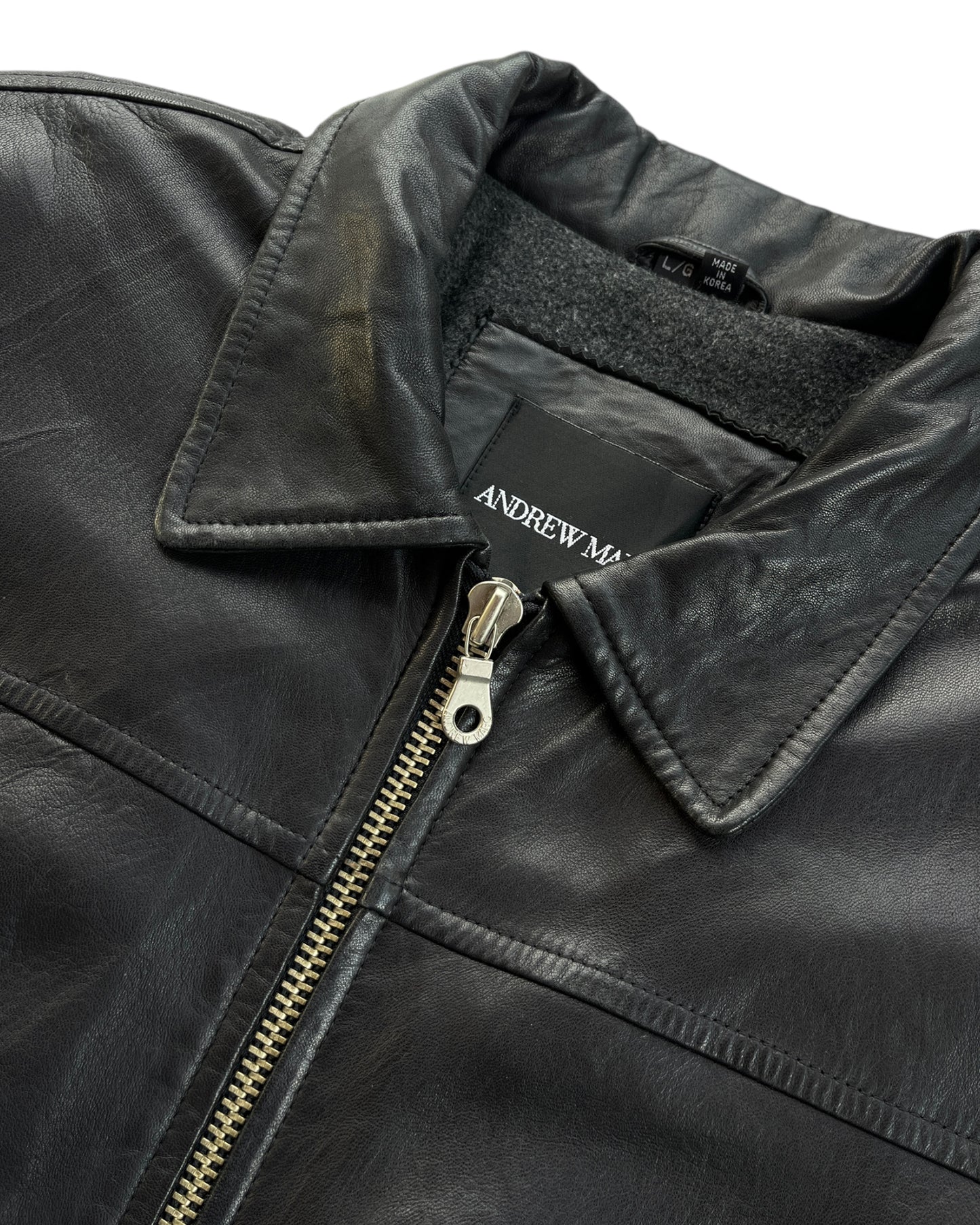 1990´S ANDREW MARC LEATHER JACKET