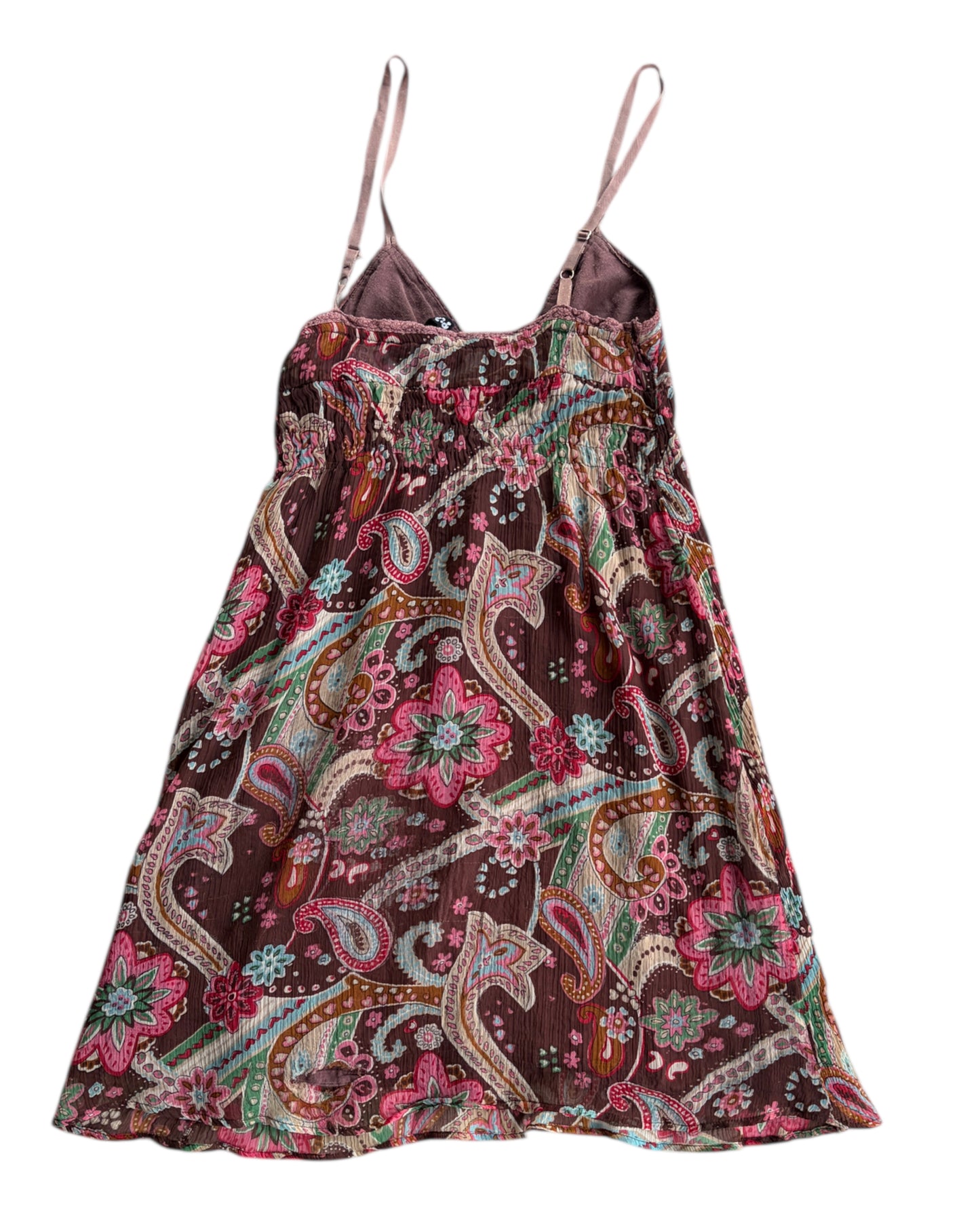 2000S PLANET GOLD DRESS