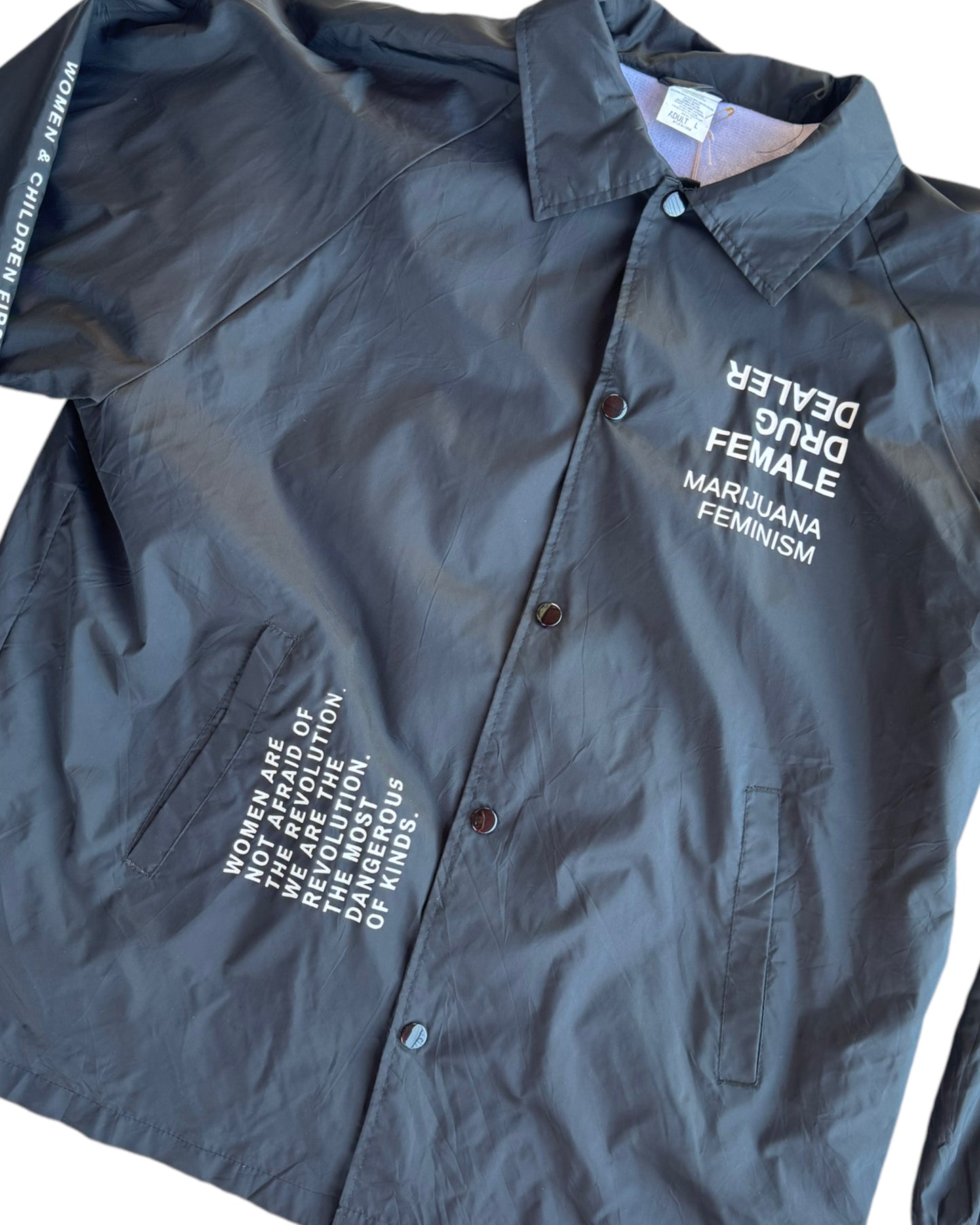 2000´S FEMINIST W33D DEALER WINDBREAKER