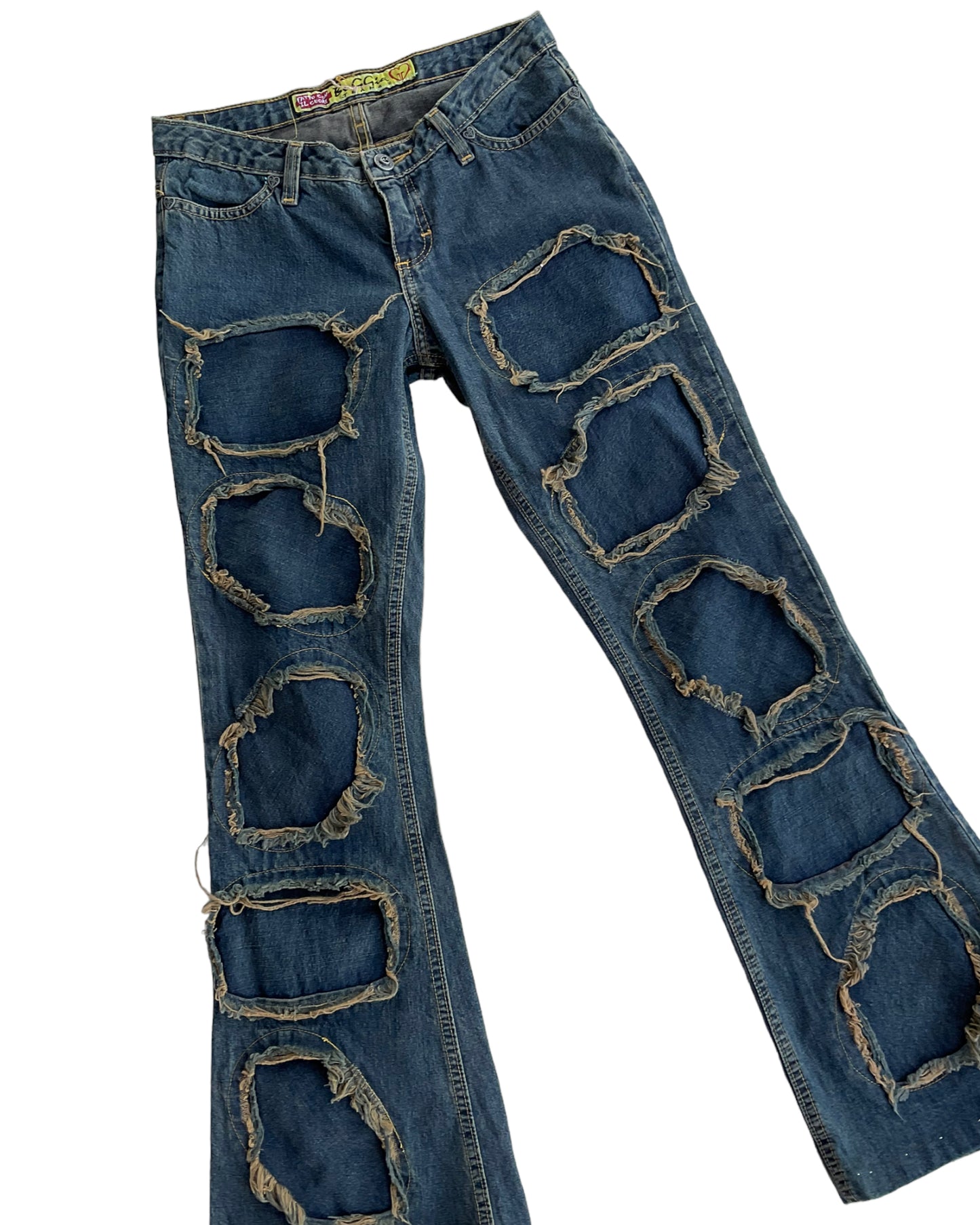 2000S BAGGIA RIPPED JEANS