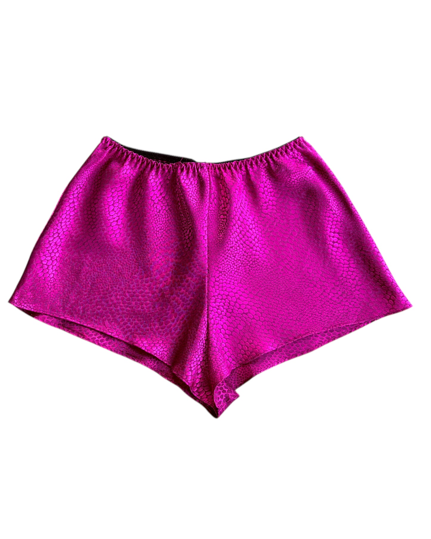 2000S SNAKE PRINT SHORTS