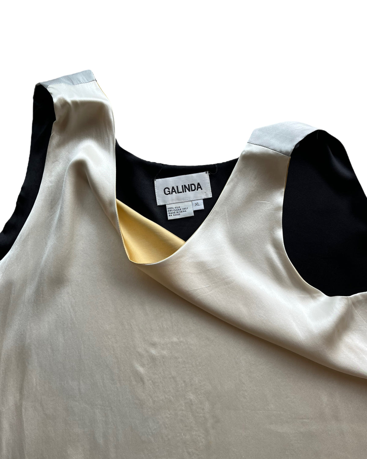 1990S GALINDA SILK BLOUSE