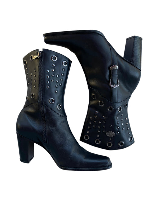 2000´S HARLEY DAVIDSON LEATHER BOOTS
