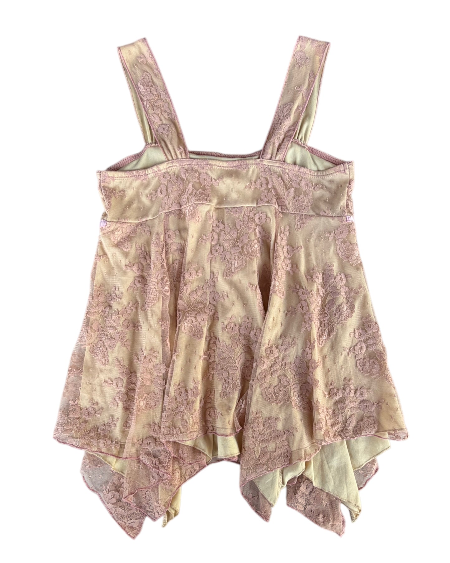 2000S CDW PINK LACE CAMISOLE