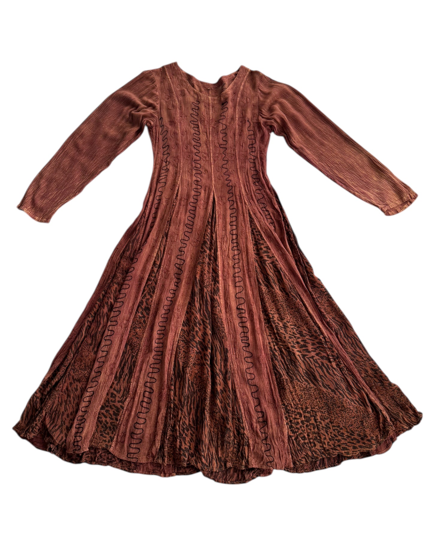 1990S BOHEMIAN RHAPSODY DRESS