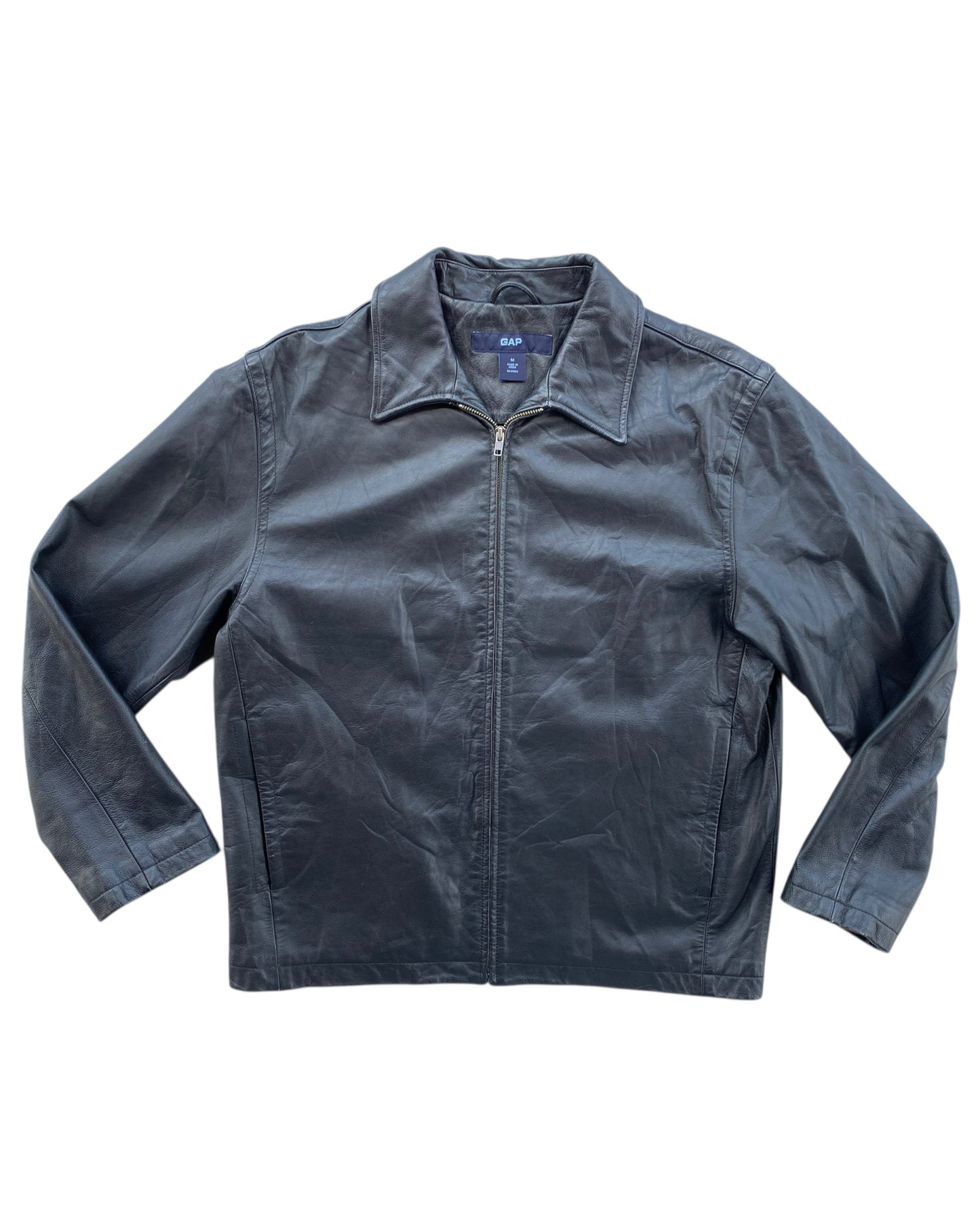 1990'S GAP LEATHER JACKET