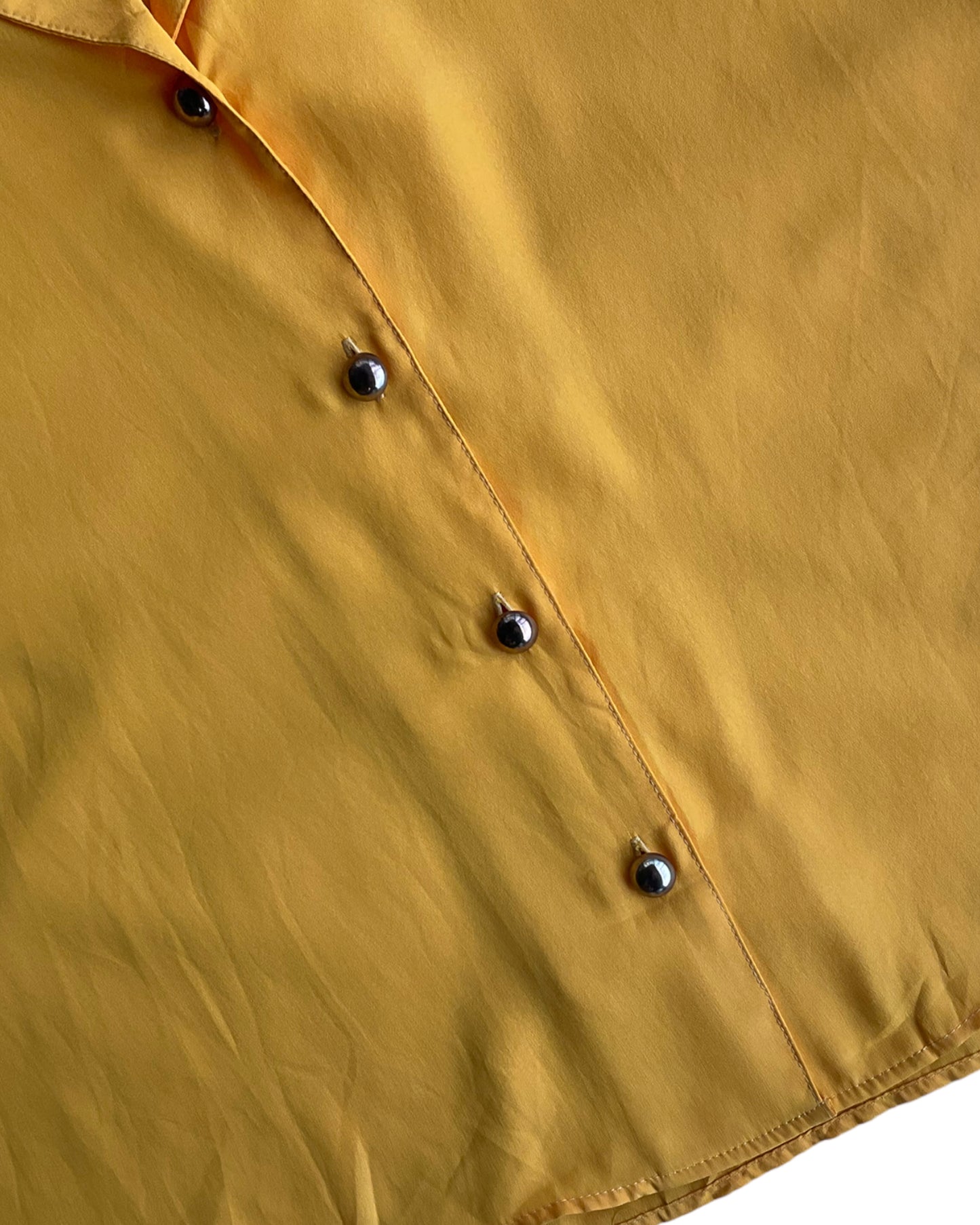 1980s TINTORETTO YELLOW SHIRT