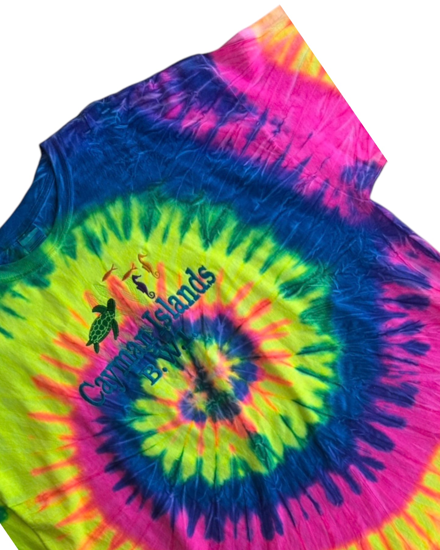 1990'S CAYMAN ISLADS B.W.I TSHIRT