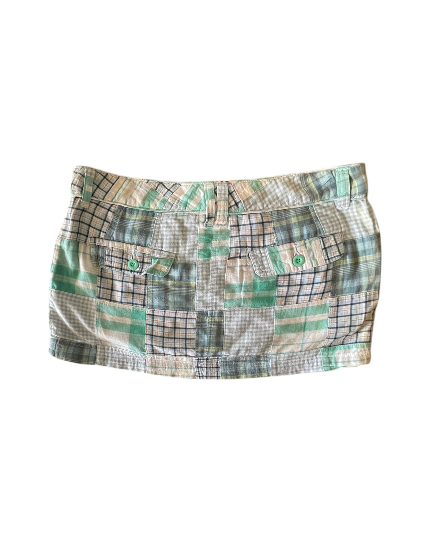 2000S UDYE PATCHWORK SKIRT