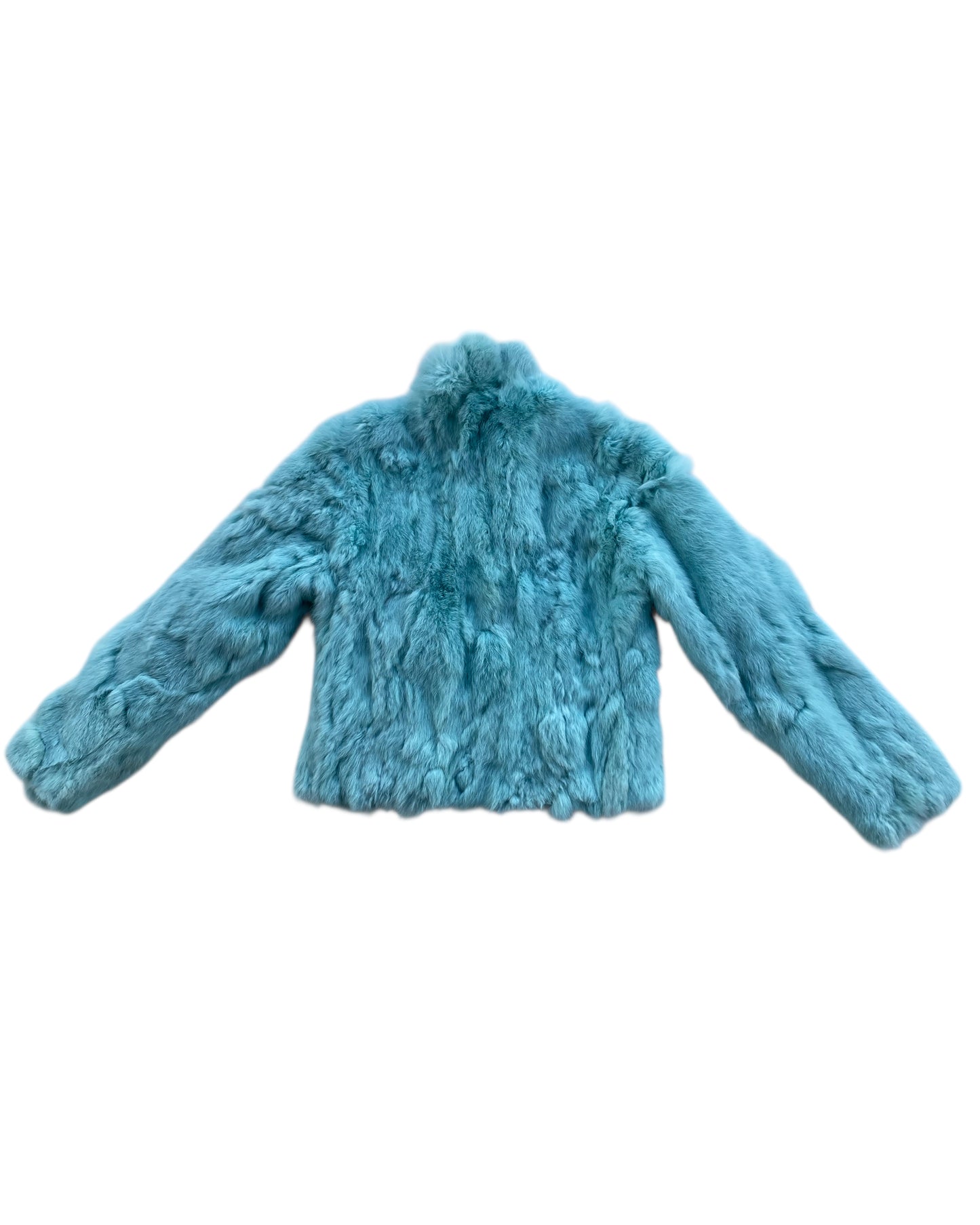 2000’S TURQUOISE FUR JACKET