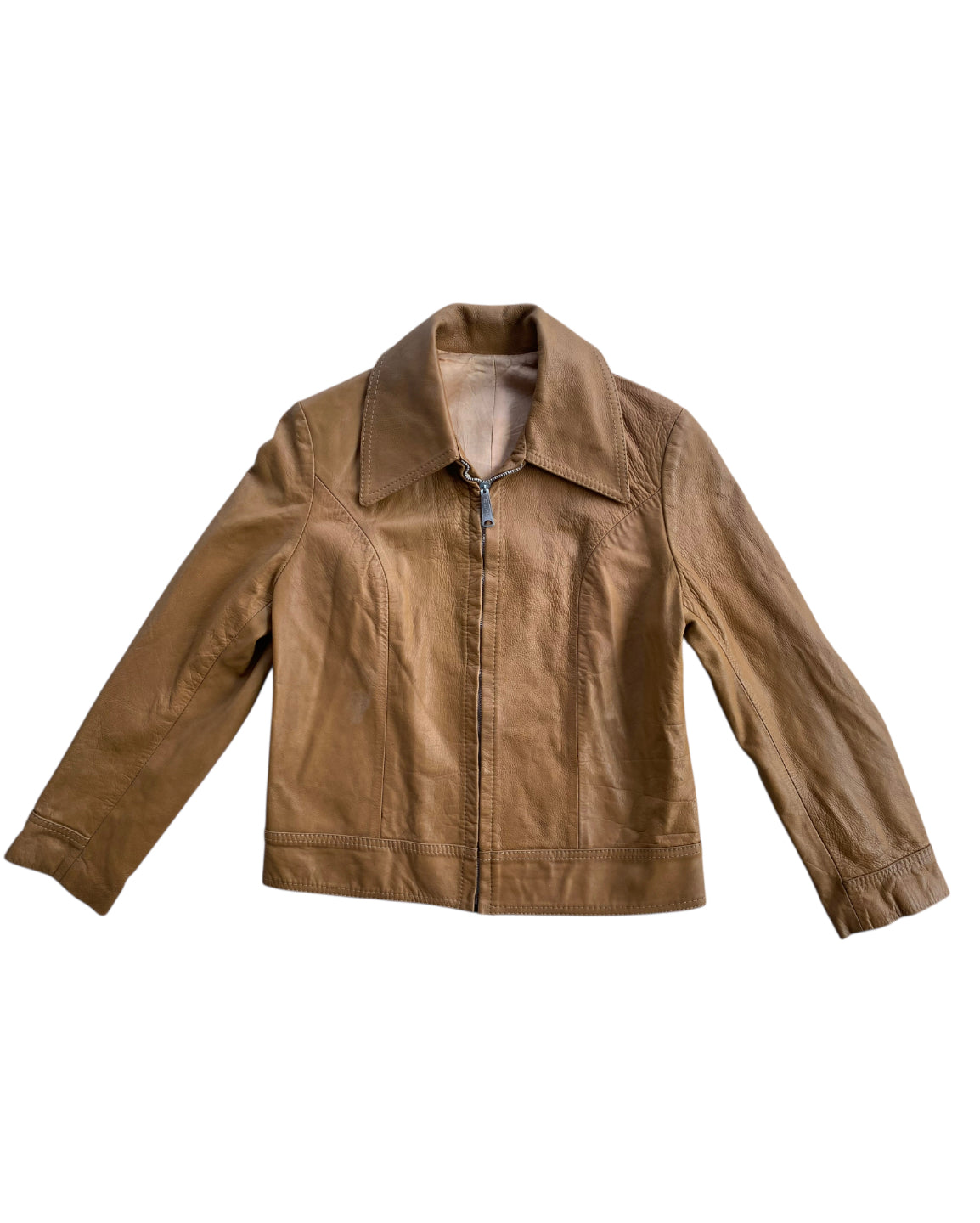 2000´S CAMEL LEATHER JACKET