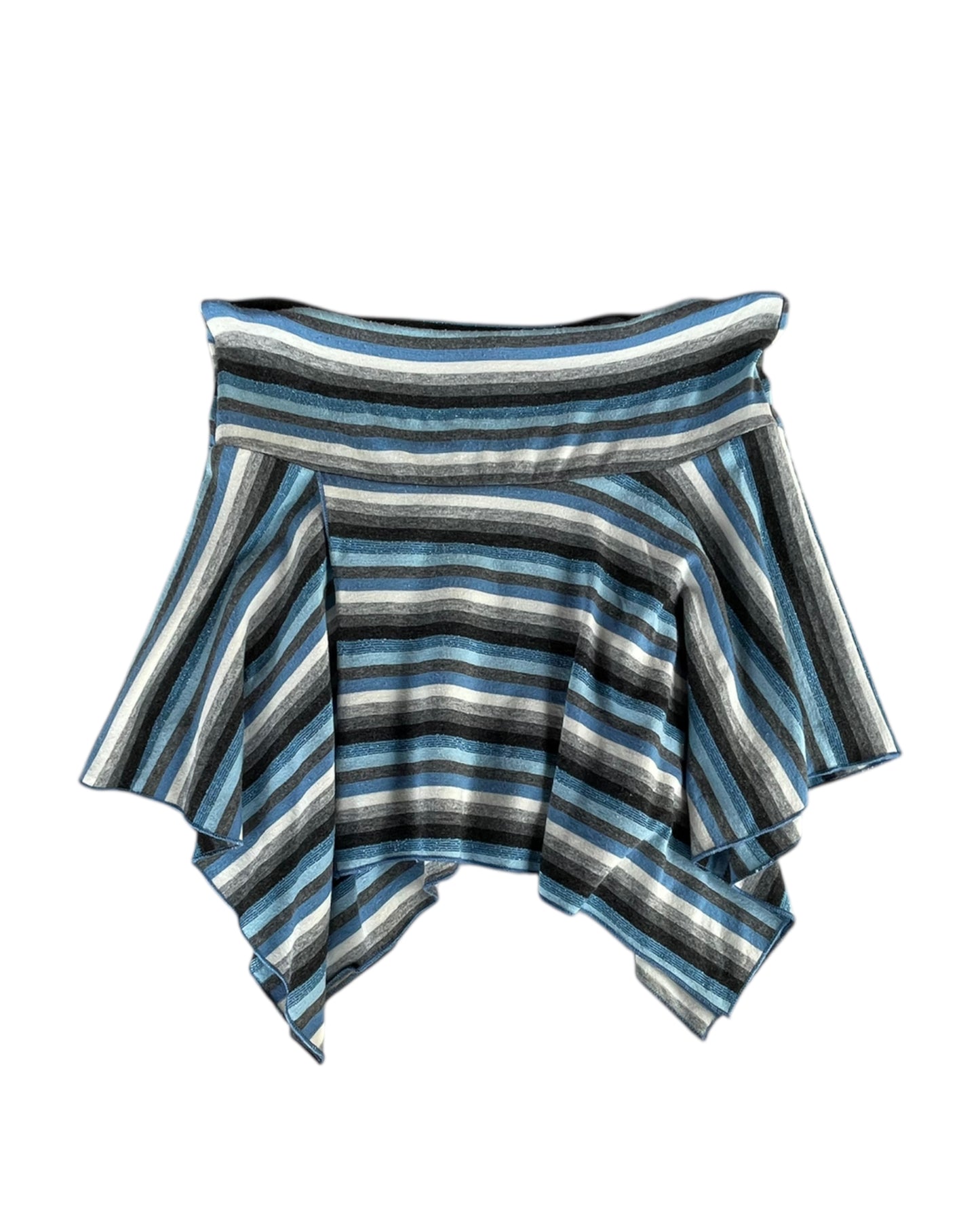 2000S SELF ESTEEM STRIPED KNIT SKIRT