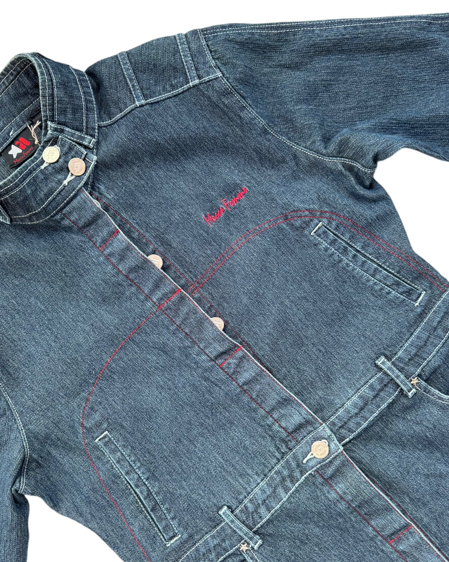 1990´S MECCA FERRE DENIM COAT