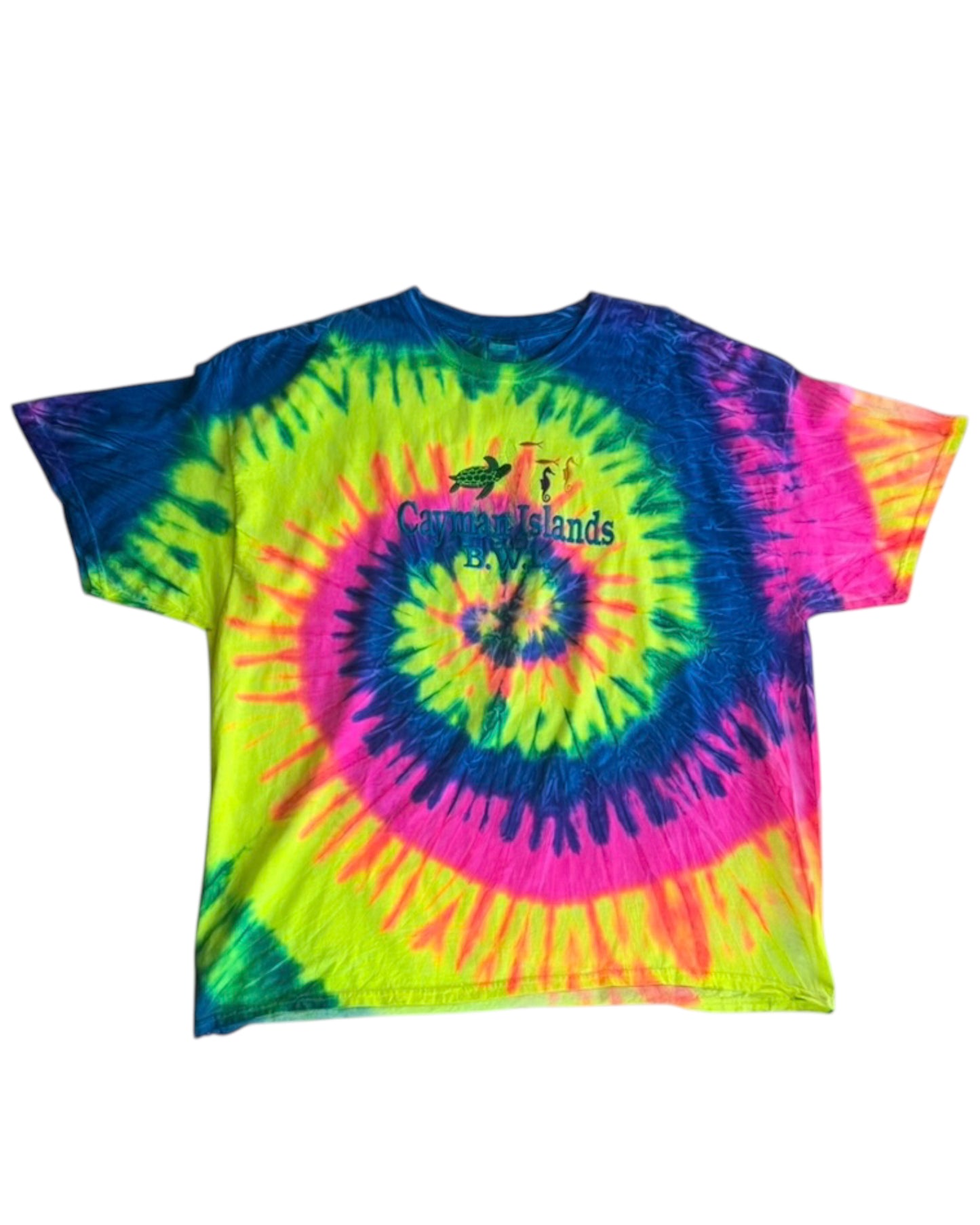 1990'S CAYMAN ISLADS B.W.I TSHIRT