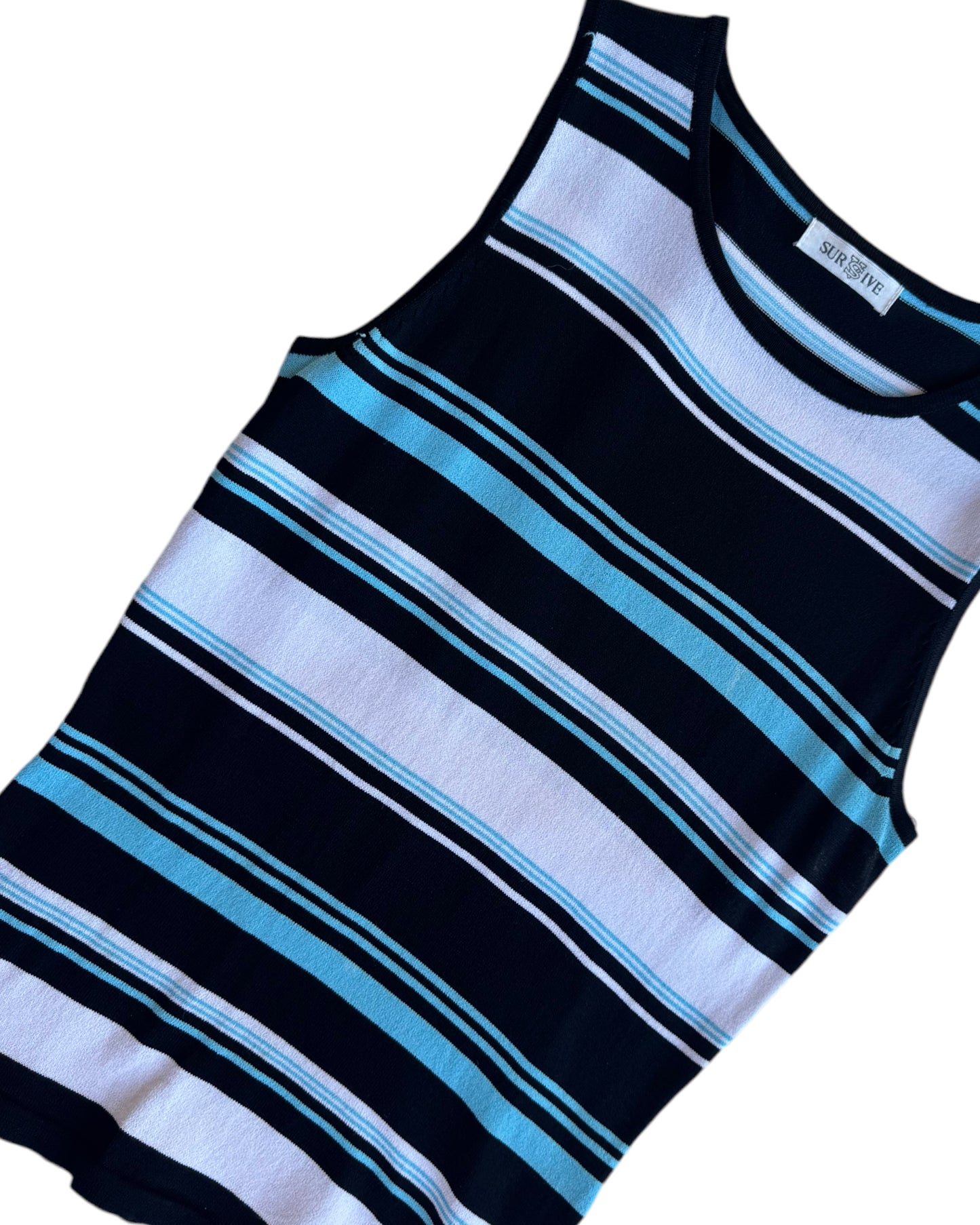1990´S SURSIVE KNITTED TANK TOP