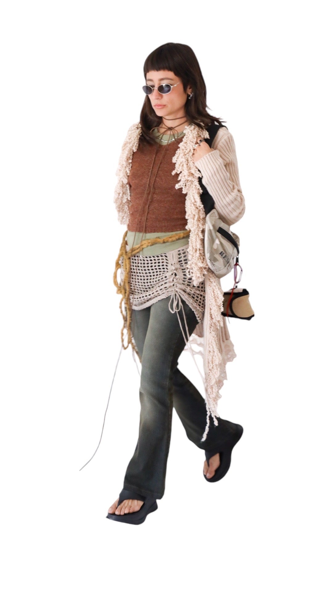 Y2K REDES SKIRT