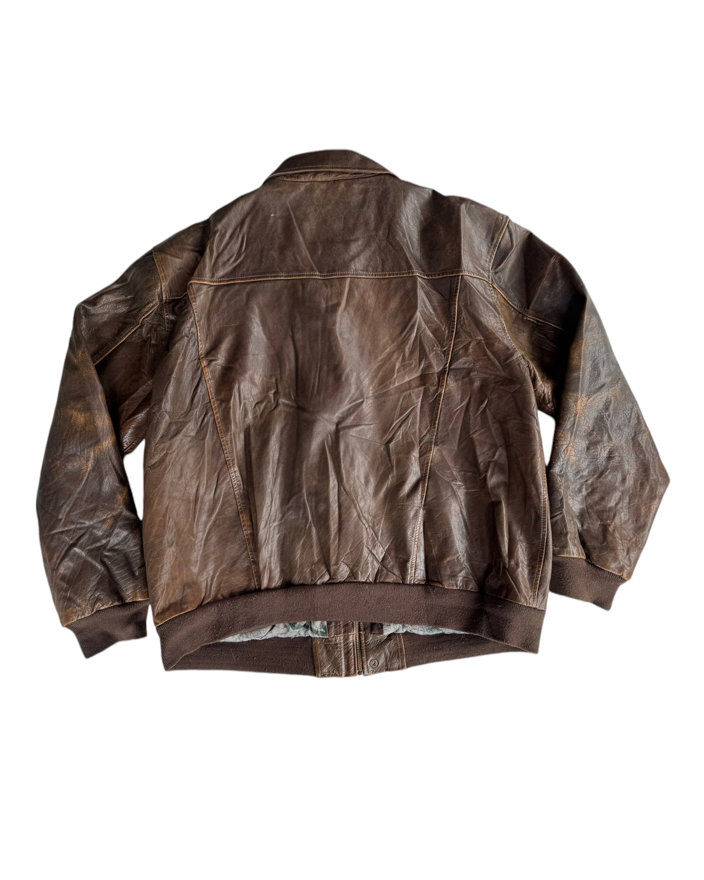 1980S AMERICAN HIDE & LEATHER JACKET