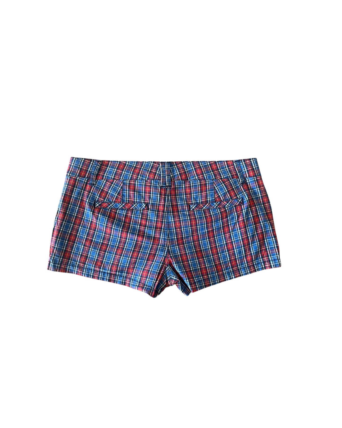 2000S ABERCROMBIE PLAID SHORTS