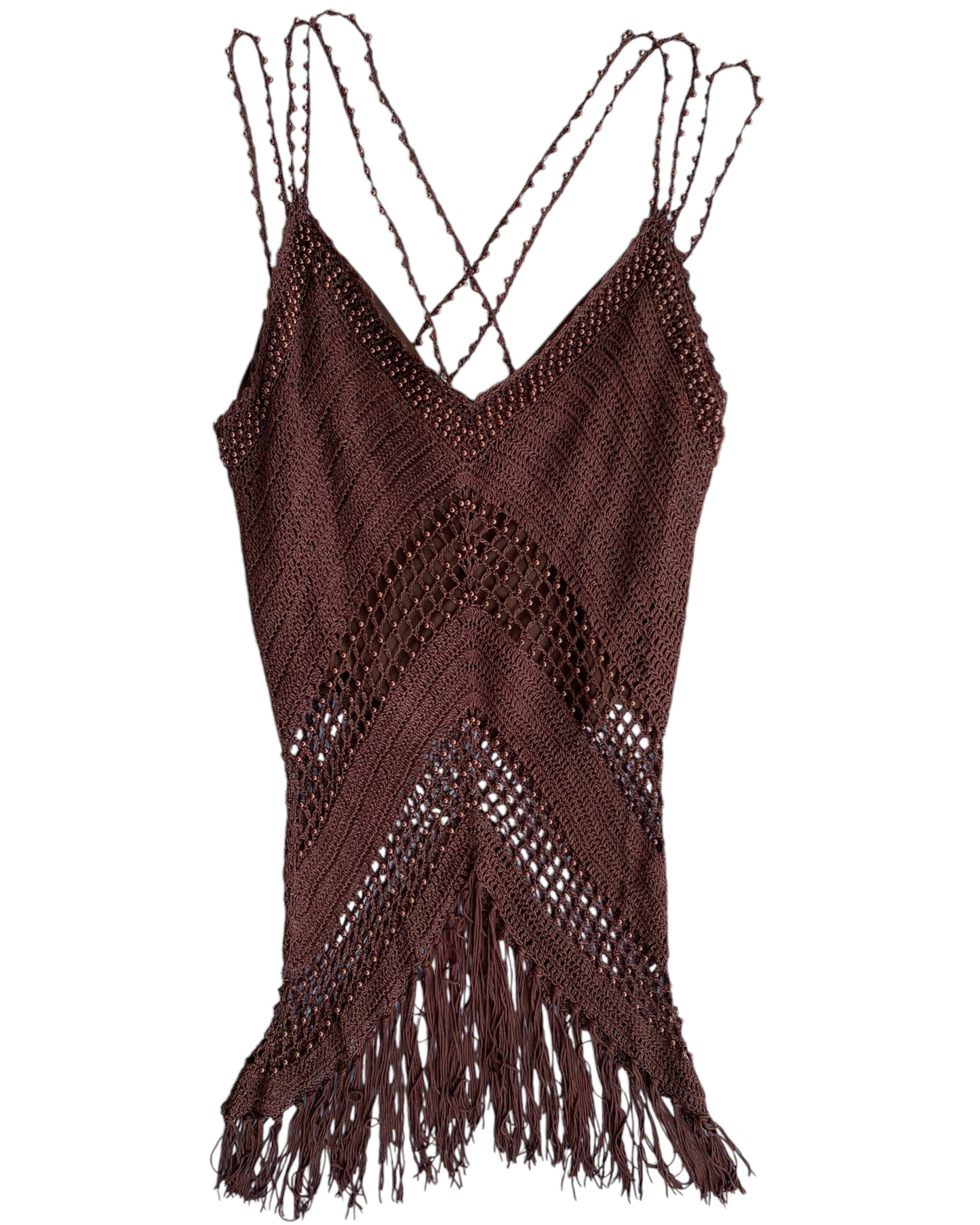 1990´S VITTORIO BEADED TOP