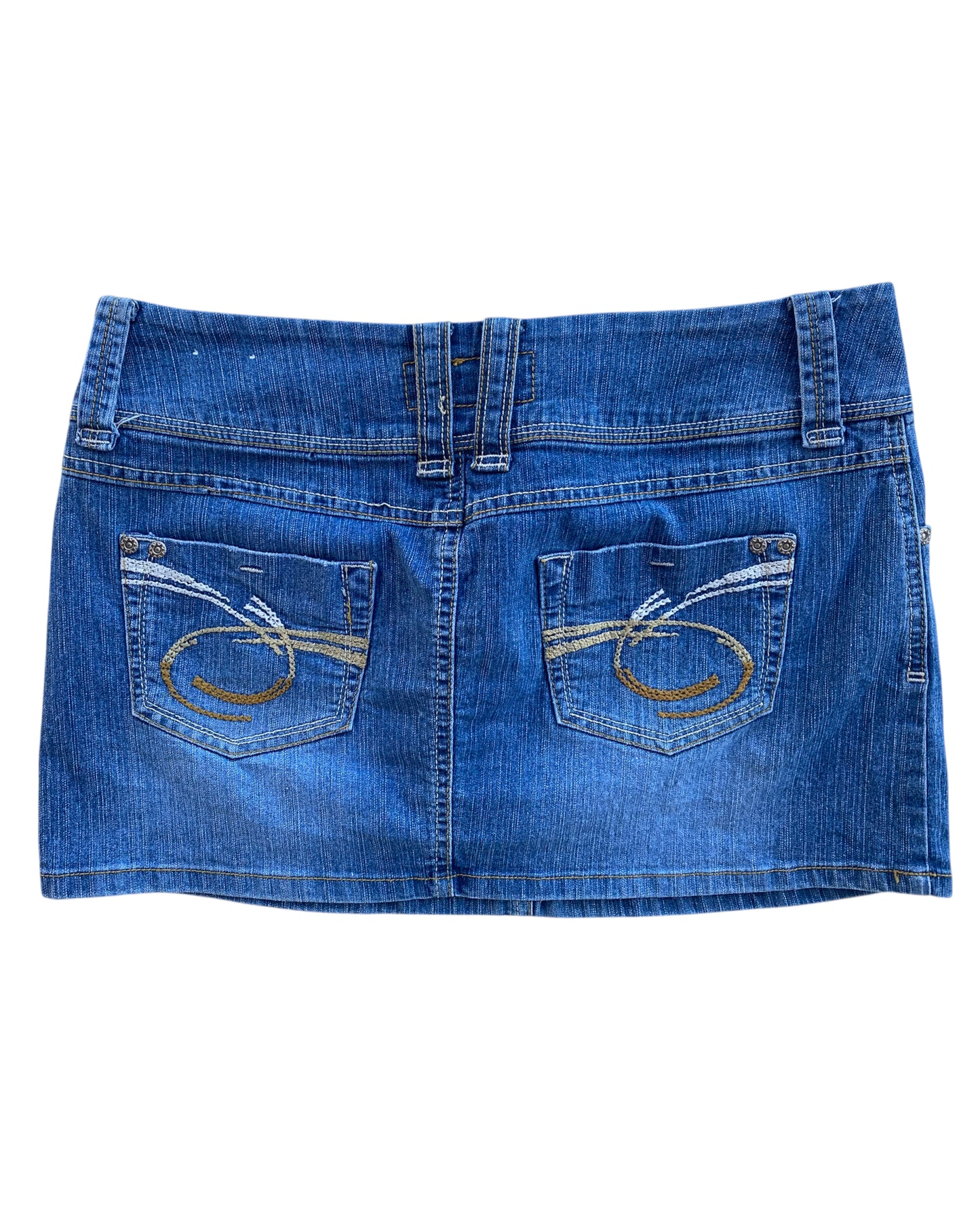 1990´S WEAR IT DECLARE IT DENIM SKIRT