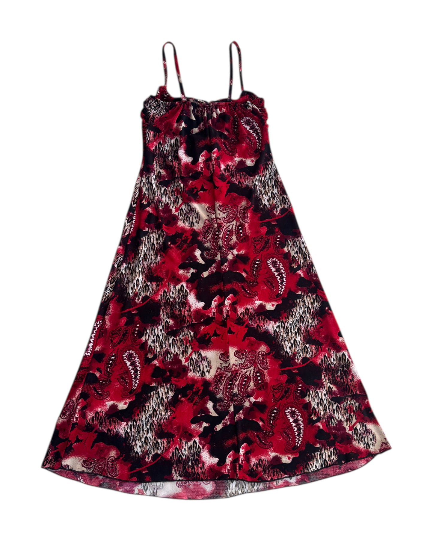 2000´S RED & BLACK DRESS