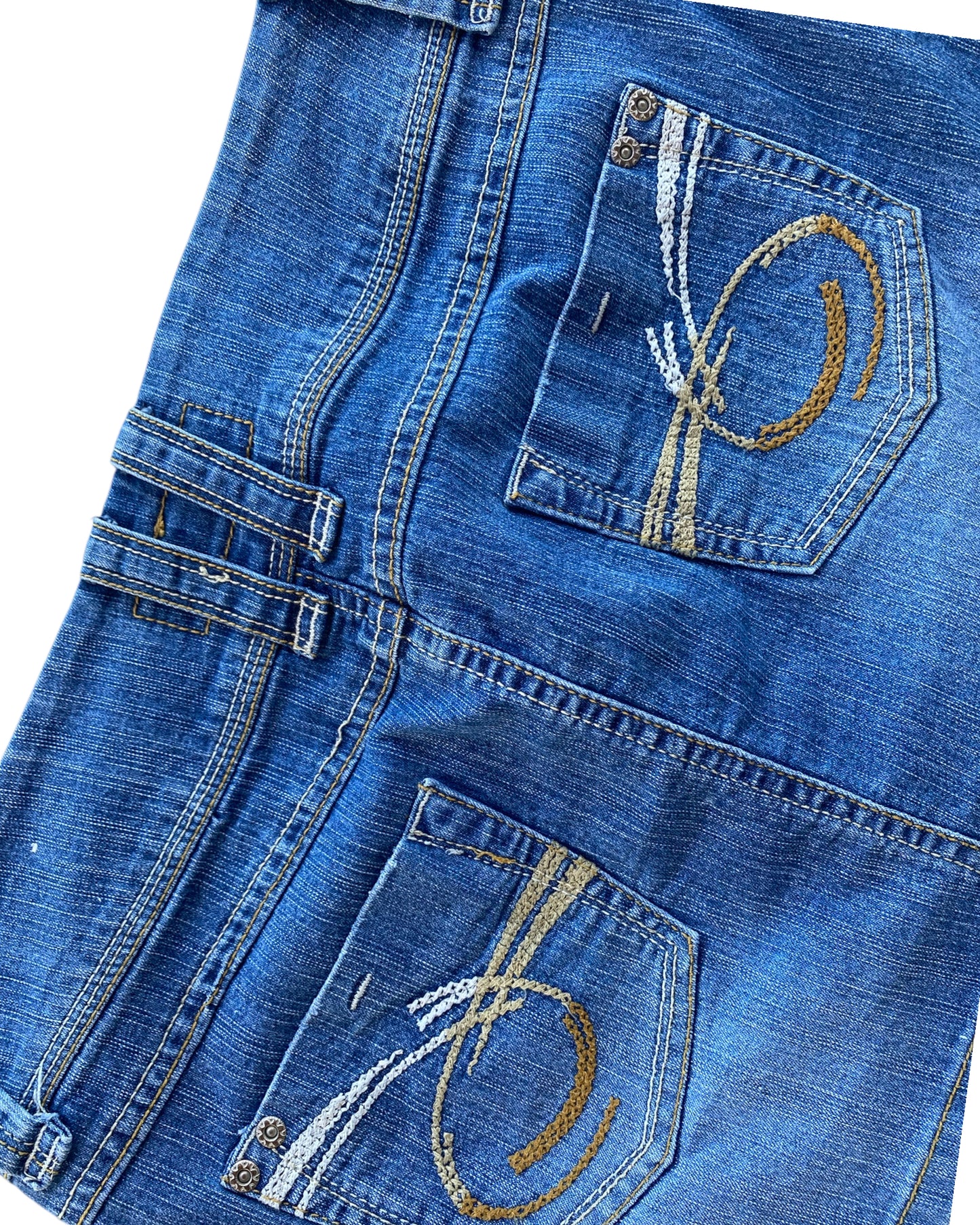 1990´S WEAR IT DECLARE IT DENIM SKIRT