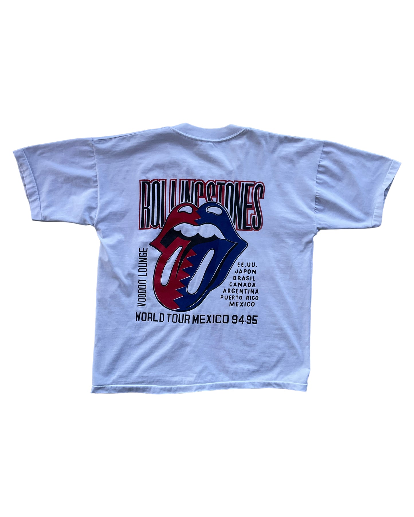 THE ROLLING STONES 1994 - 1995 WORLD TOUR TSHIRT