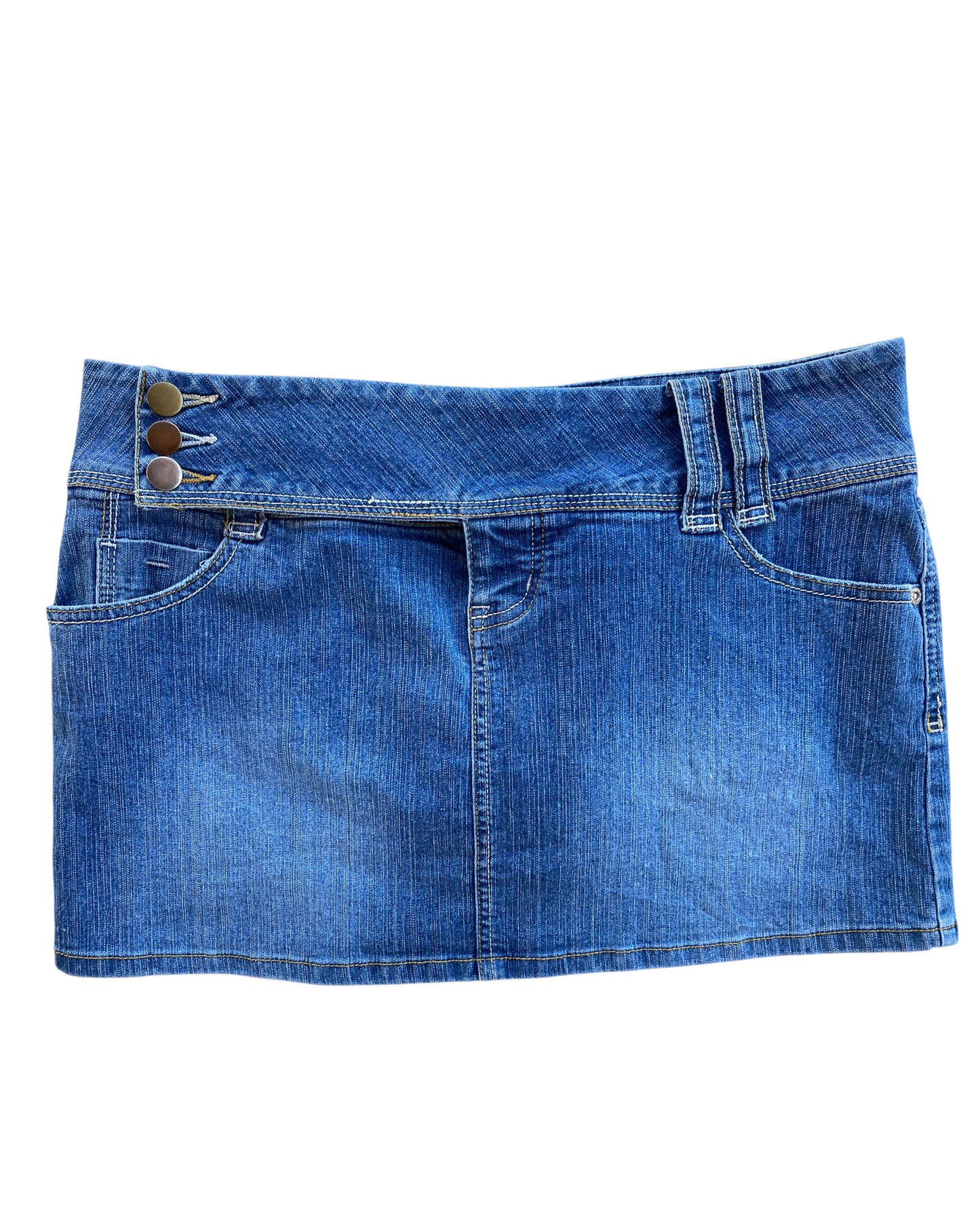 1990´S WEAR IT DECLARE IT DENIM SKIRT