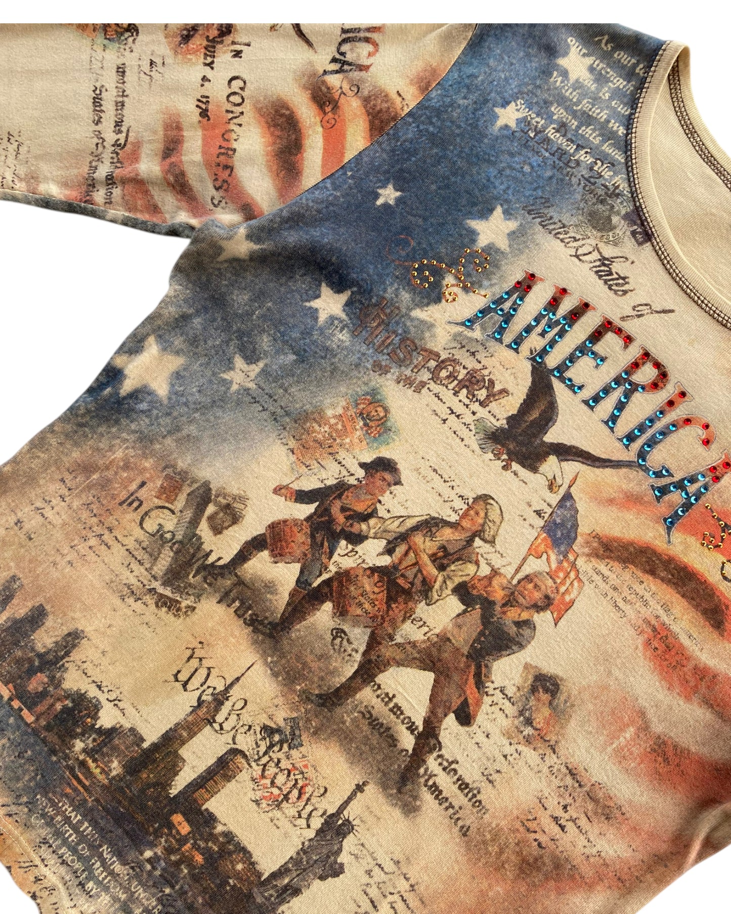 USA HISTORY LONG SLEEVE TOP