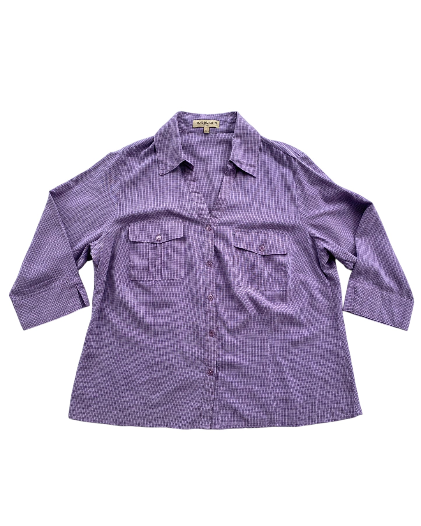 NOTATIONS STRIPED SHIRT