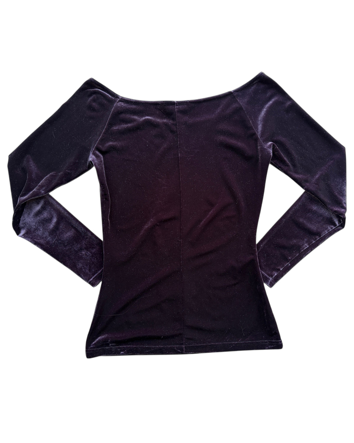 1990S EXPRESS VELVET BLOUSE