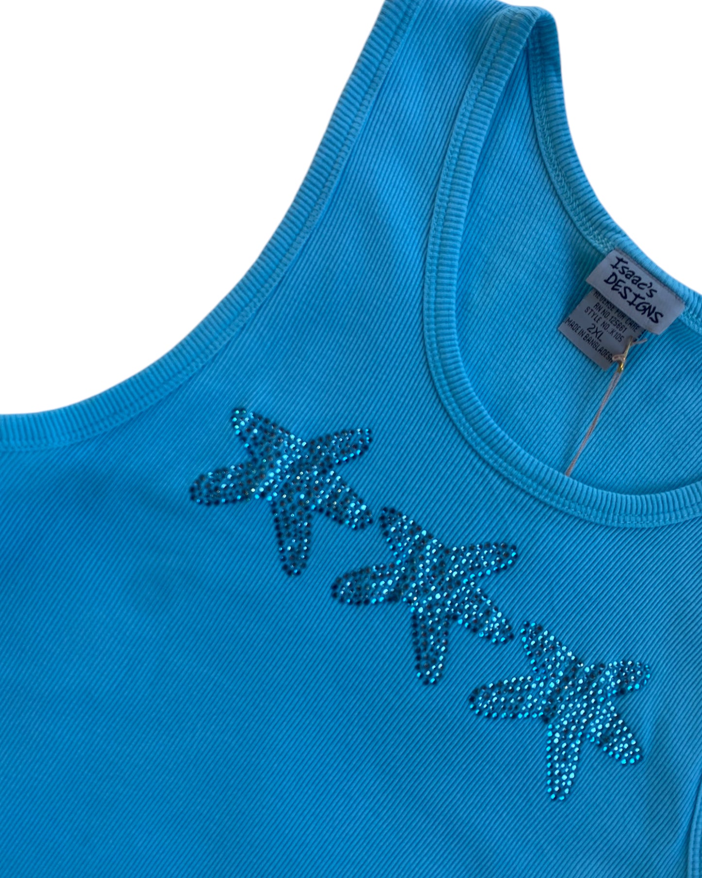 2000S ISAACS DESIGNS SPARKLY TOP