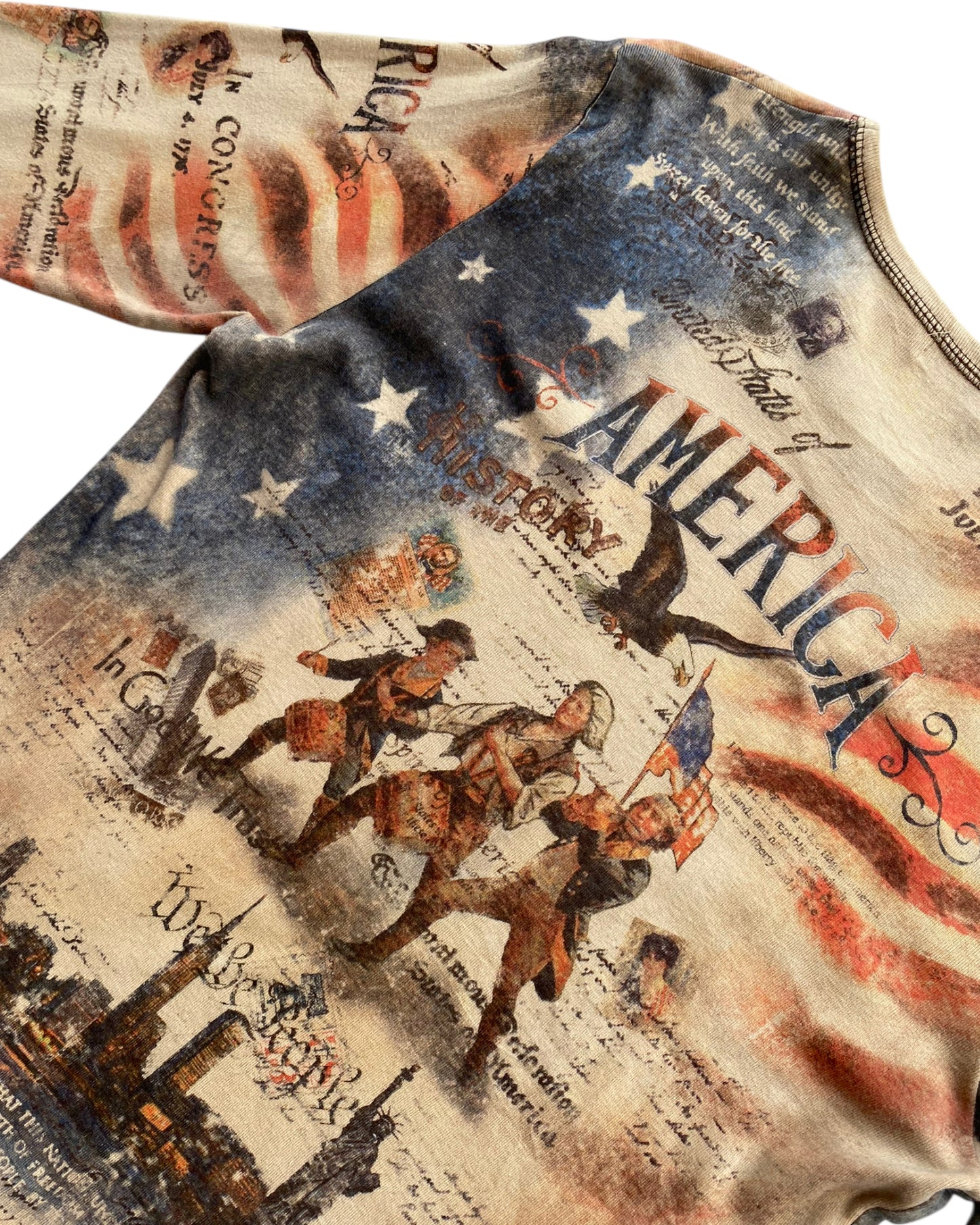 USA HISTORY LONG SLEEVE TOP