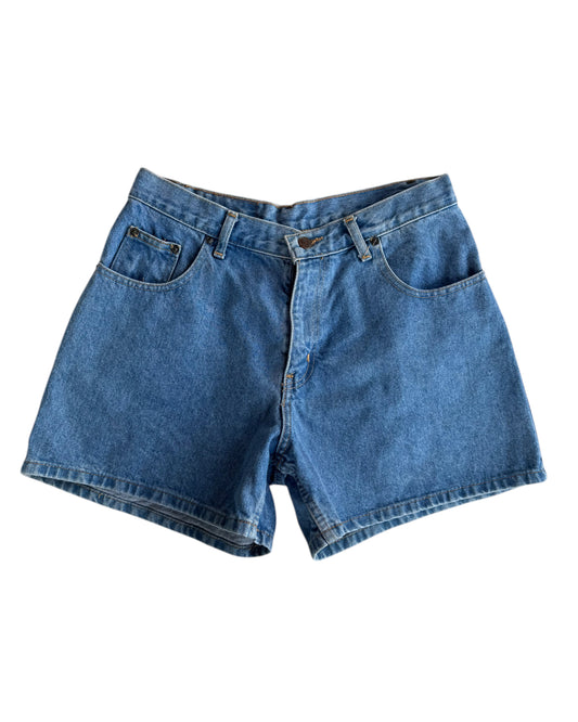 1990'S BACHI EXCHANGE CLEAR DENIM SHORTS
