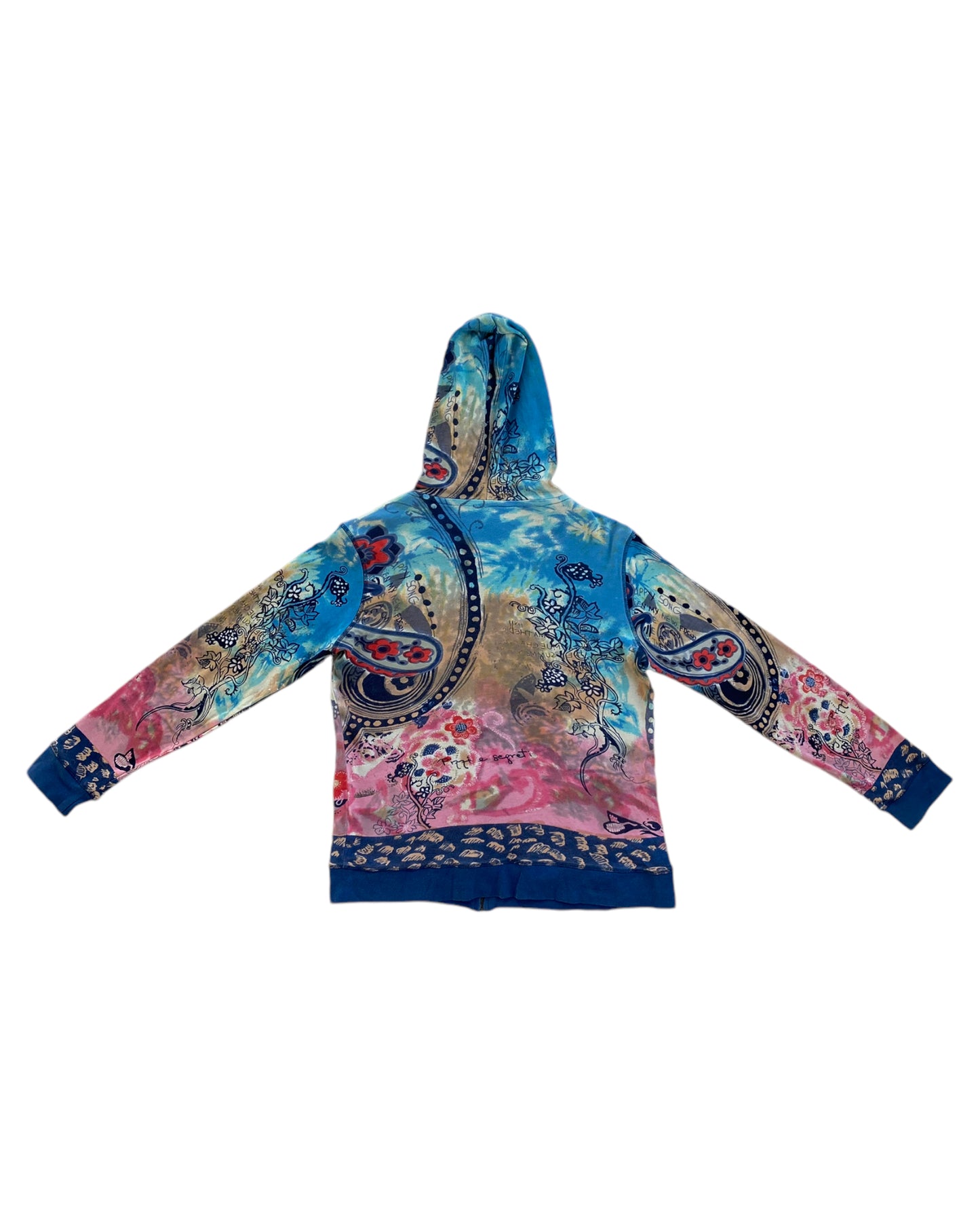 2000´S TIE DYE ZIP UP HOODIE