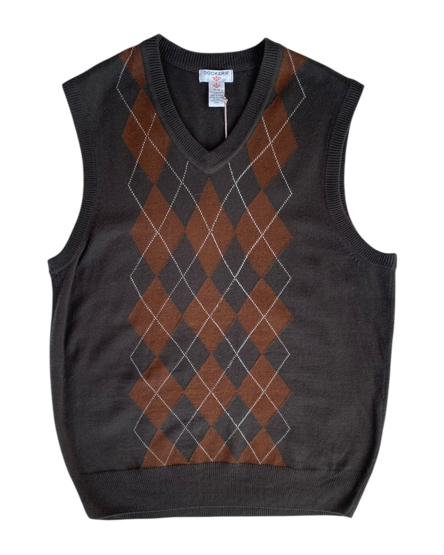 2000´S DOCKERS ARGYLE SWEATER VEST