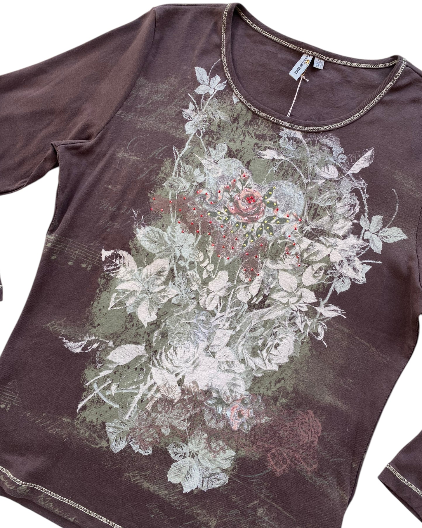2000´S SUSAN LAWRENCE ROSE TOP