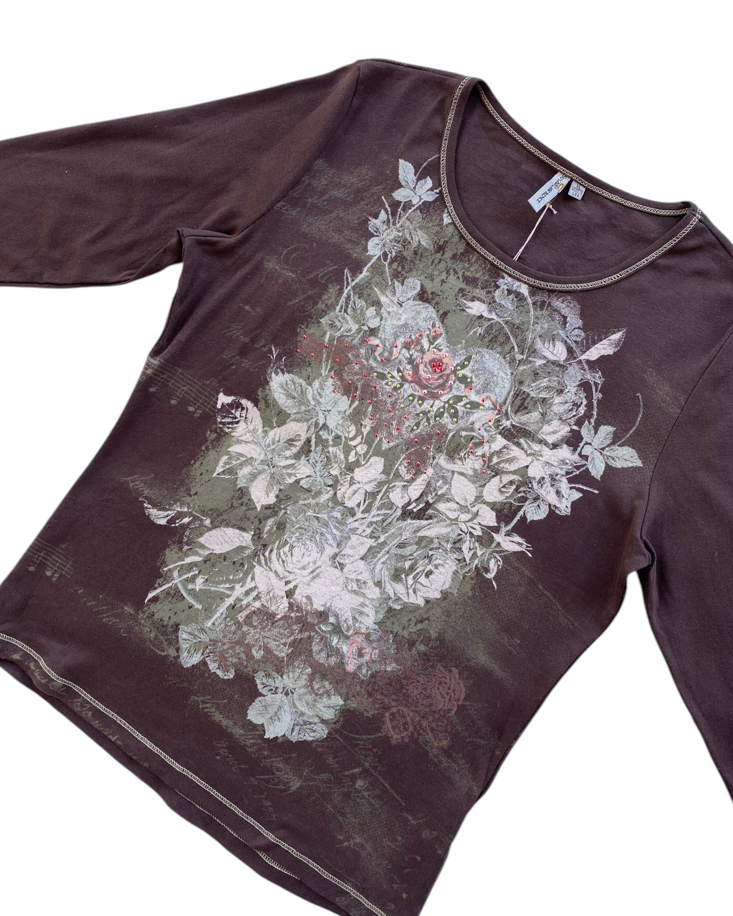 2000´S SUSAN LAWRENCE ROSE TOP