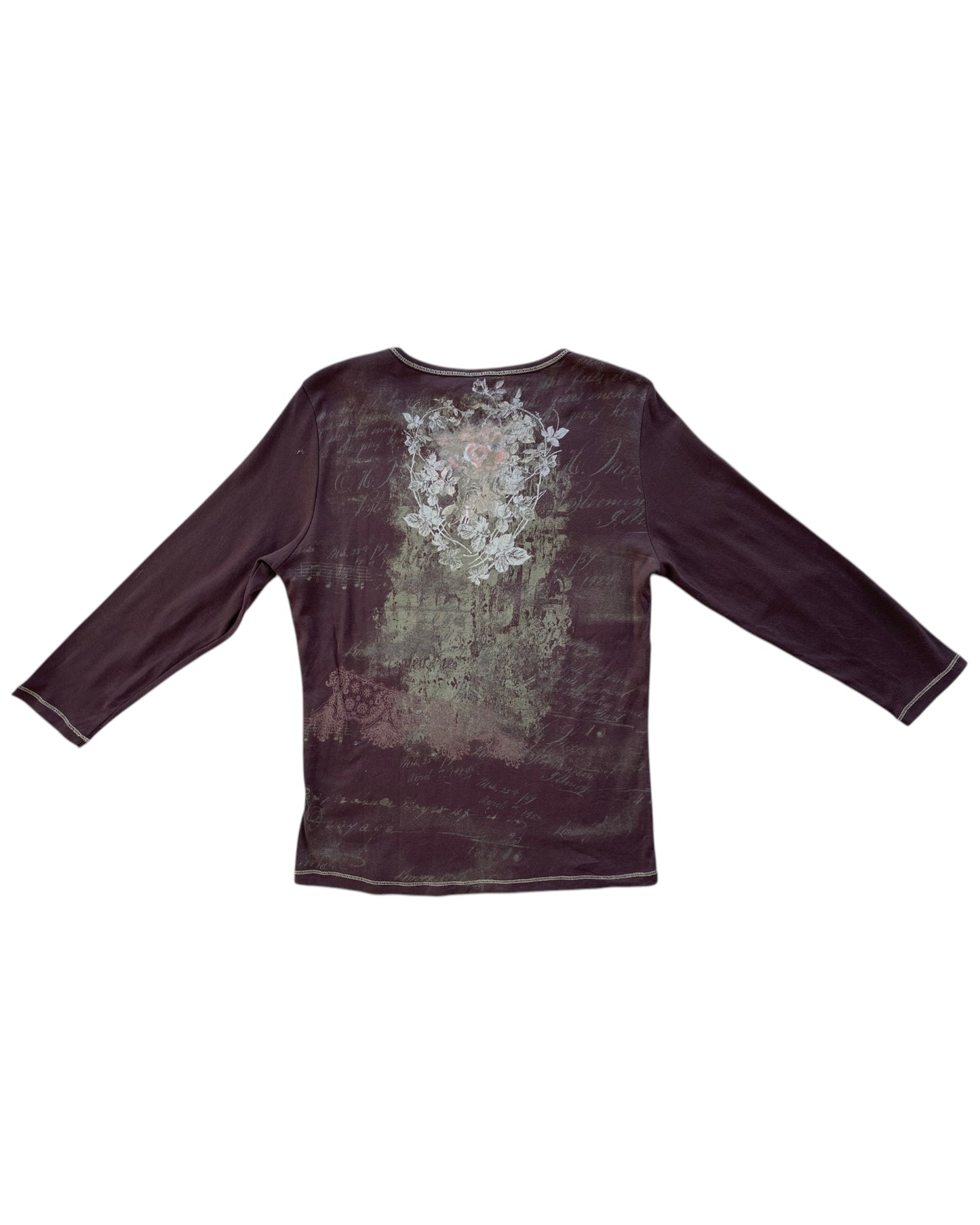 2000´S SUSAN LAWRENCE ROSE TOP