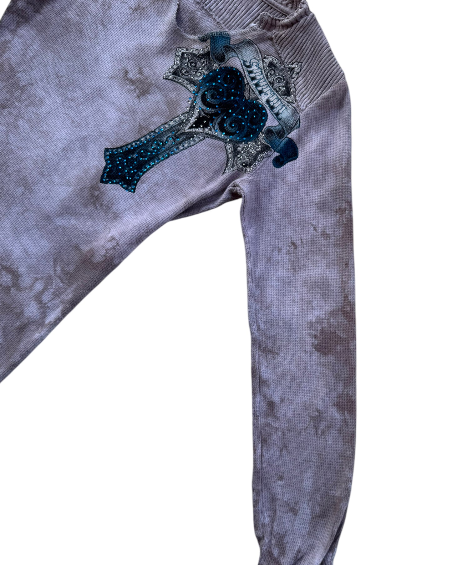 2000´S SINFUL TIE DYE THERMAL TOP
