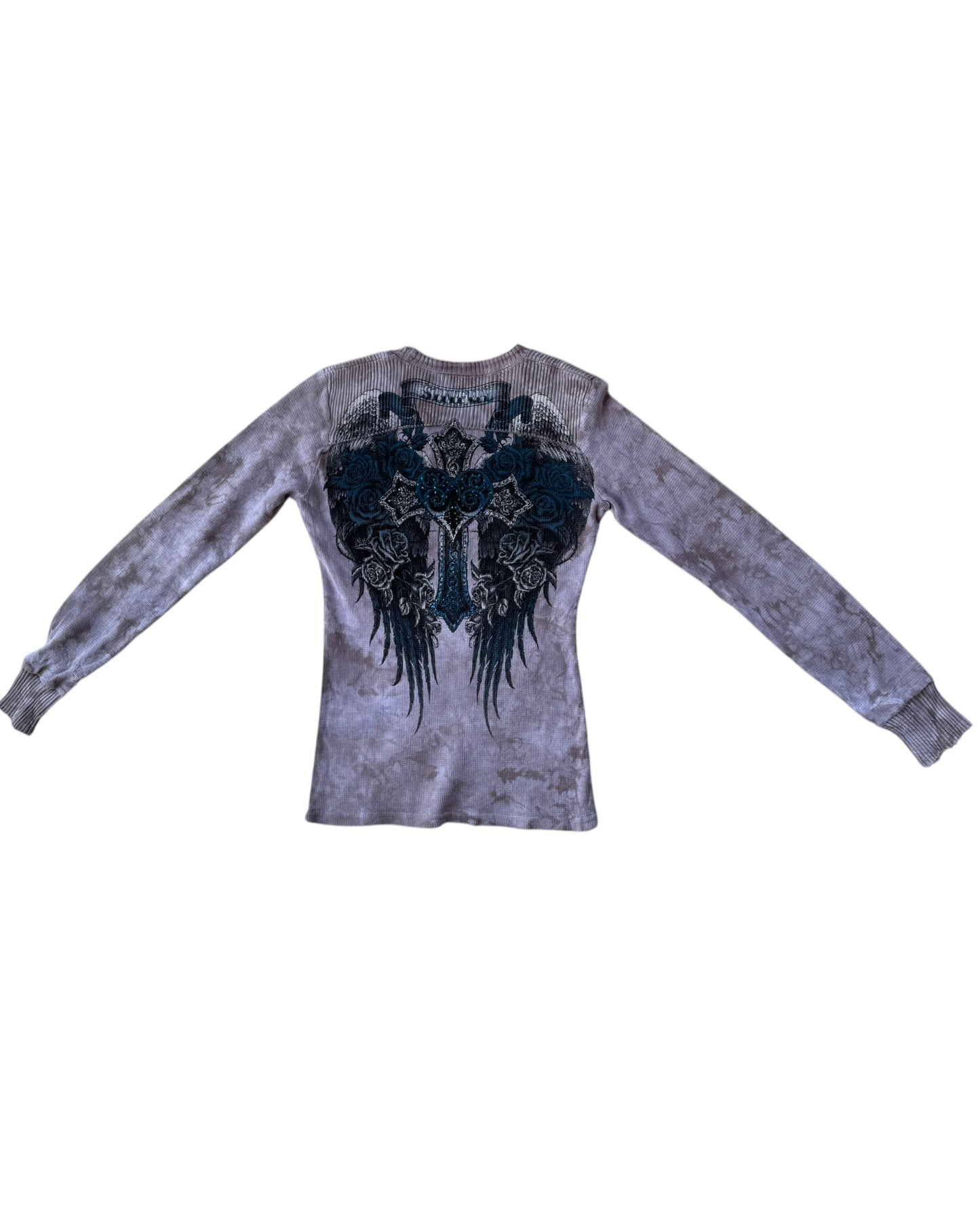 2000´S SINFUL TIE DYE THERMAL TOP