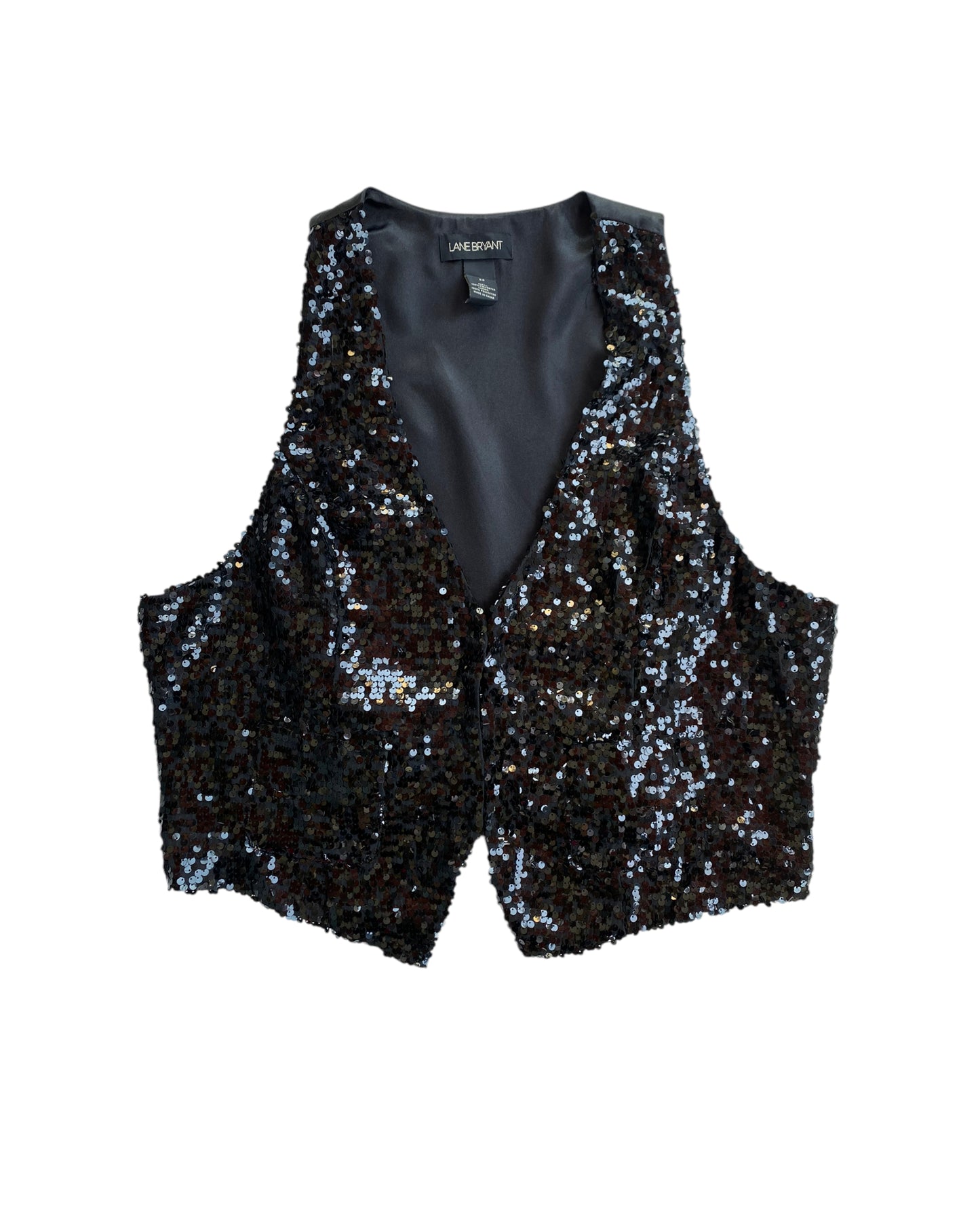 2000´S LANE BRYANT SEQUINS VEST