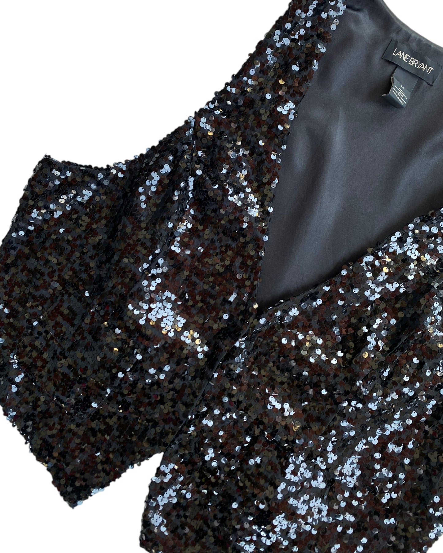 2000´S LANE BRYANT SEQUINS VEST