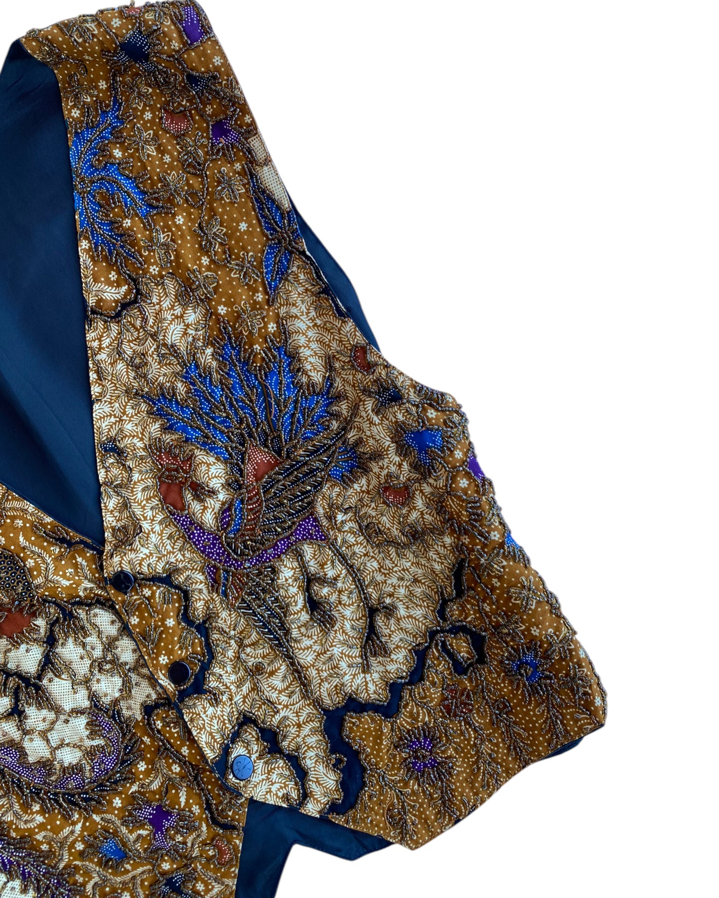 1990´S GOLD BEADED VEST