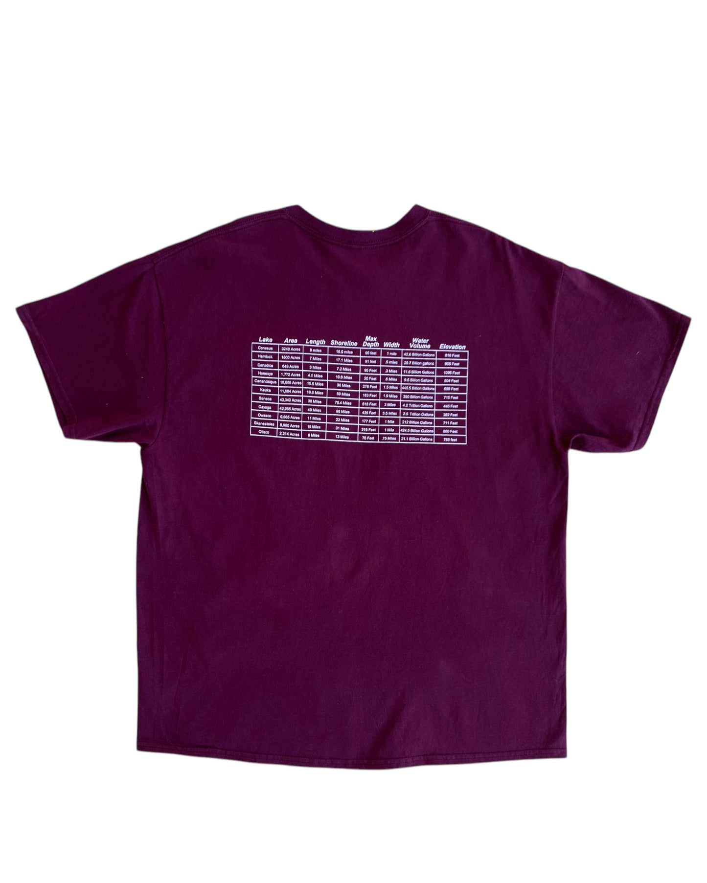 2000´S FINGER LAKES NY TSHIRT