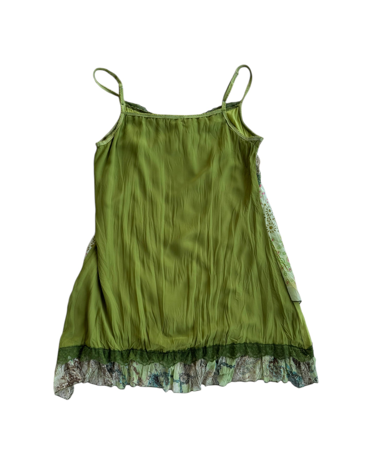 2000´S GREEN FAIRY MINI DRESS