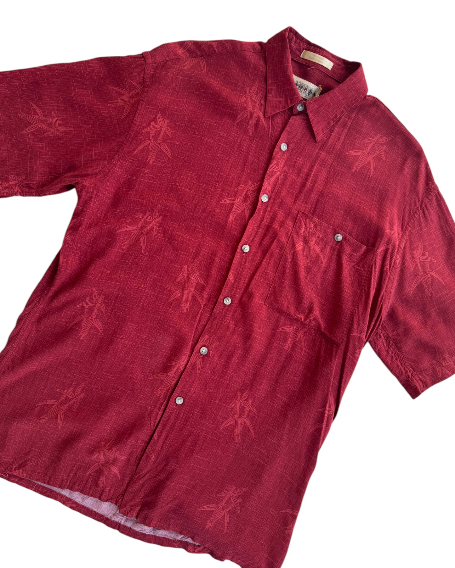 1990´S CAMPIA HAWAIIAN RED SHIRT