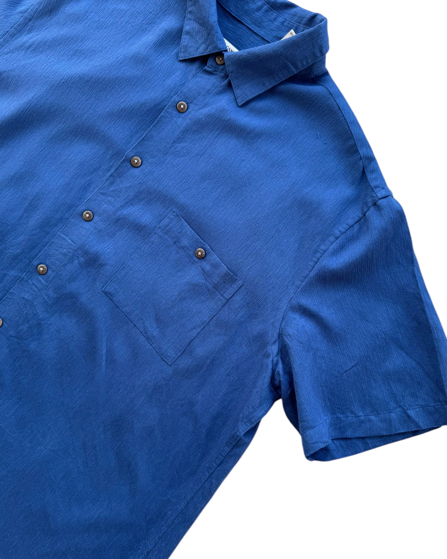 1990´S BLUE HAWAIIAN SHIRT