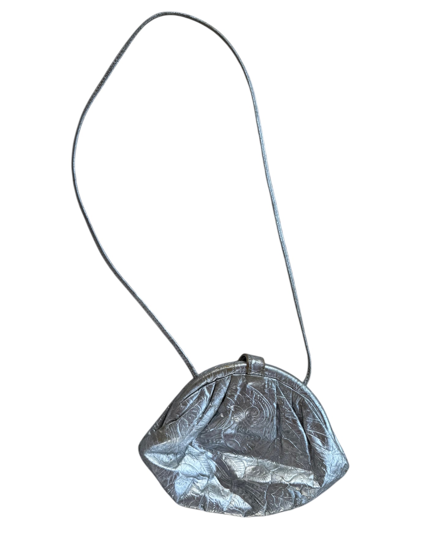 2000´S SILVER BEJEWELED BAG
