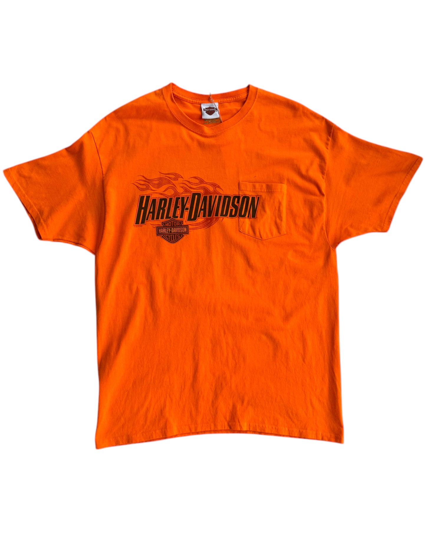 2000’S HARLEY DAVIDSON ORANGE TSHIRT